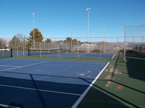 Mingus Union High School Tennis Courts in Cottonwood, Arizona
